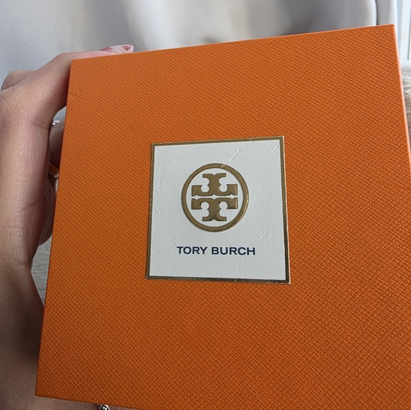 TORY BURCH The Miller Gold Tone Stainless Bangle Bracelet Watch - Picture 7 of 8